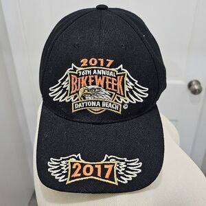 Daytona Beach Bike Week 2017 76 Annual Baseball Cap